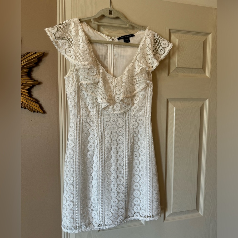 French connection white dress